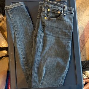 rag & bone Classic Blue Skinny Jeans